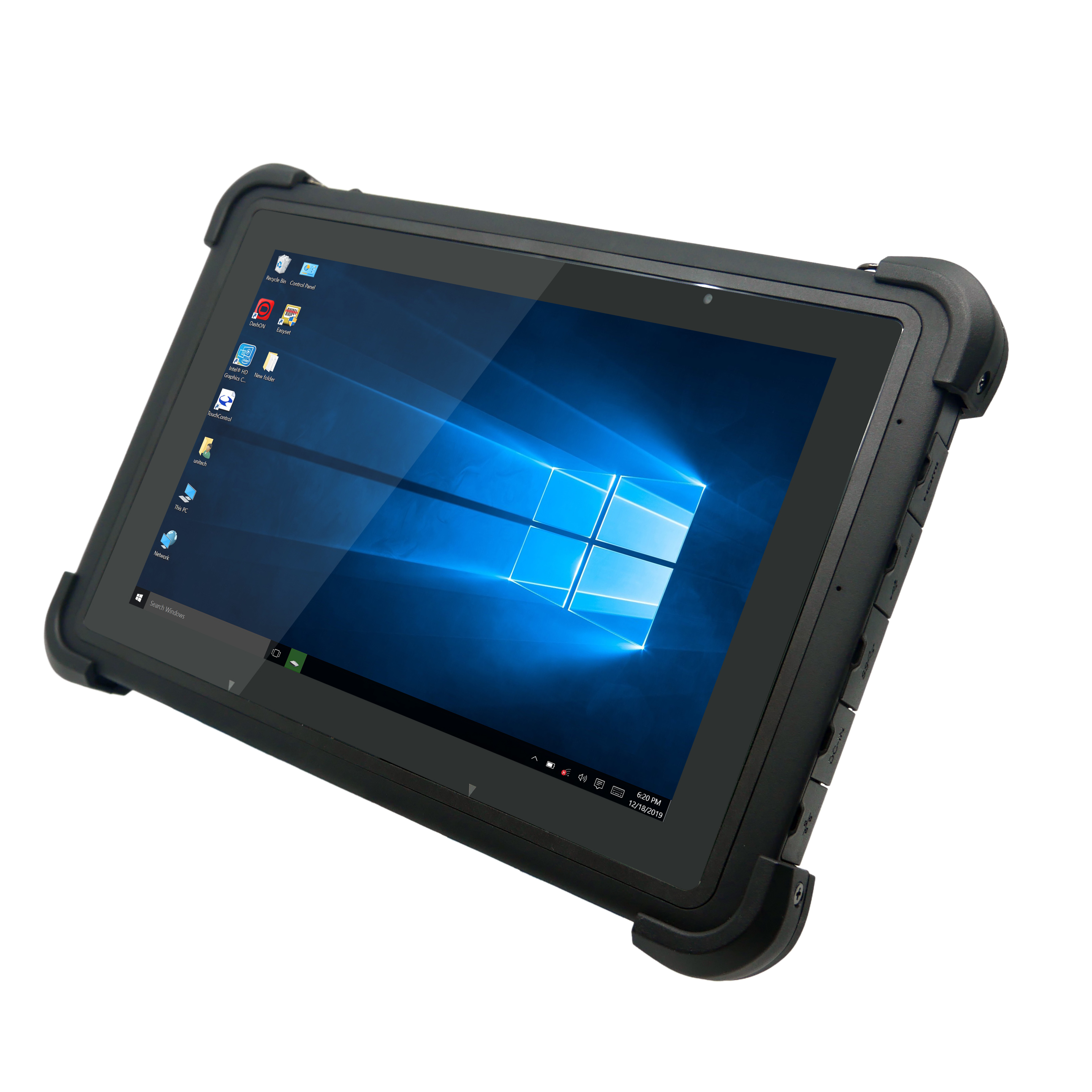Unitech TB162 Tablet [10.1", No Scanner with Windows 10] TB162-0T62UMNG
