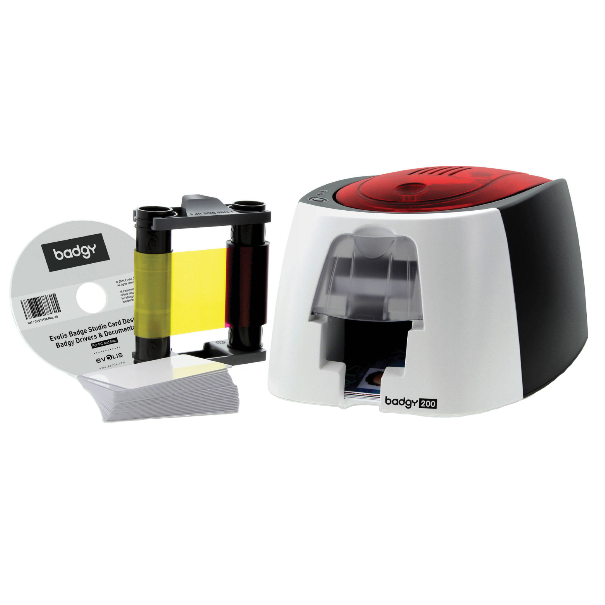 Evolis Badgy 200 ID Card Printer B22U0000RS