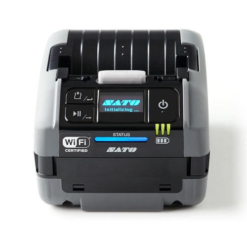 SATO PW2NX DT Printer [203dpi, Dispenser, Battery, Linerless Platen] WWPW2500G