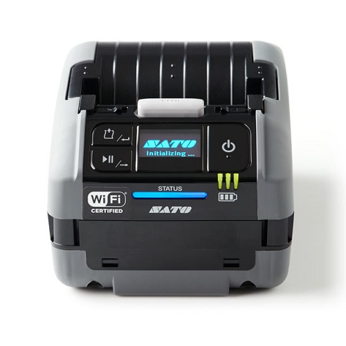 SATO PW2NX DT Printer [203dpi, WiFi, Dispenser, Battery, Linerless Platen] WWPW2308G