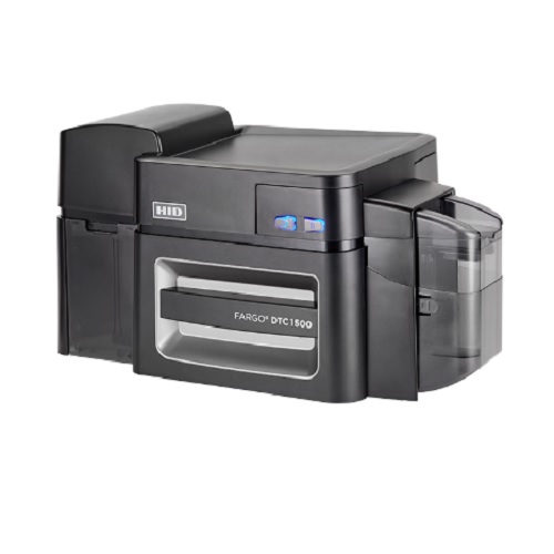 HID Fargo DTC1500 Dual-Sided ID Card Printer [Cardman 5121/5125 Encoder] 051408