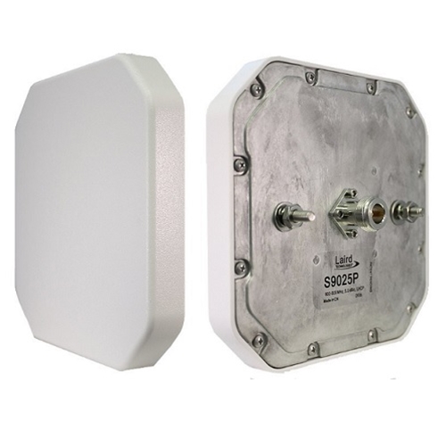 Laird S9025P 5x5 Inch LHCP IP-67 Rated Ultra Rugged RFID Antenna S9025PLNF