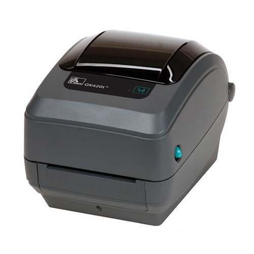 Zebra GK420t TT Printer [203dpi, Ethernet, Peeler] GK42-102221-000