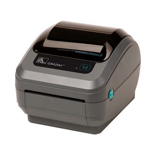 Zebra GX420d DT Printer [203dpi, Ethernet, Cutter] GX42-202412-000