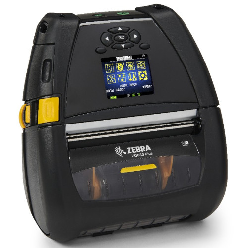 Zebra ZQ630 Plus DT Printer [203dpi, Battery, Linerless Platen] ZQ63-AUFB004-00