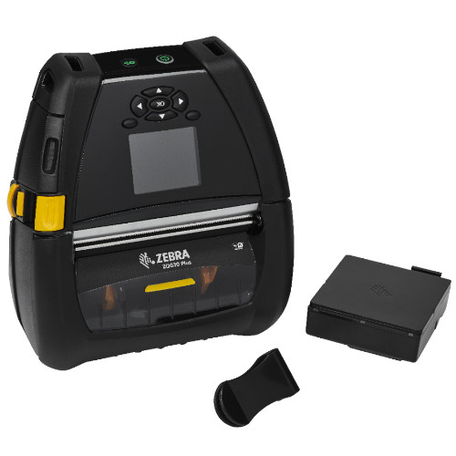 Zebra ZQ630 Plus DT Printer [203dpi, Battery, Linerless Platen] ZQ63-AUFB004-00