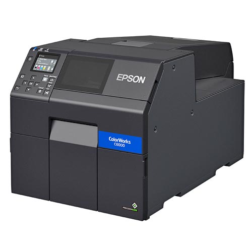 Epson ColorWorks  C6000 Inkjet Printer [1200dpi, Ethernet, Cutter] C31CH76101