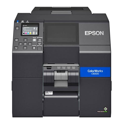 Epson ColorWorks  C6000 Inkjet Printer [1200dpi, Ethernet, Cutter] C31CH76101