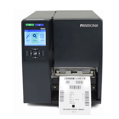 Printronix T6000e RFID TT Printer [203dpi, Ethernet, Cutter, RFID Encoder] T6E2R6-1106-01