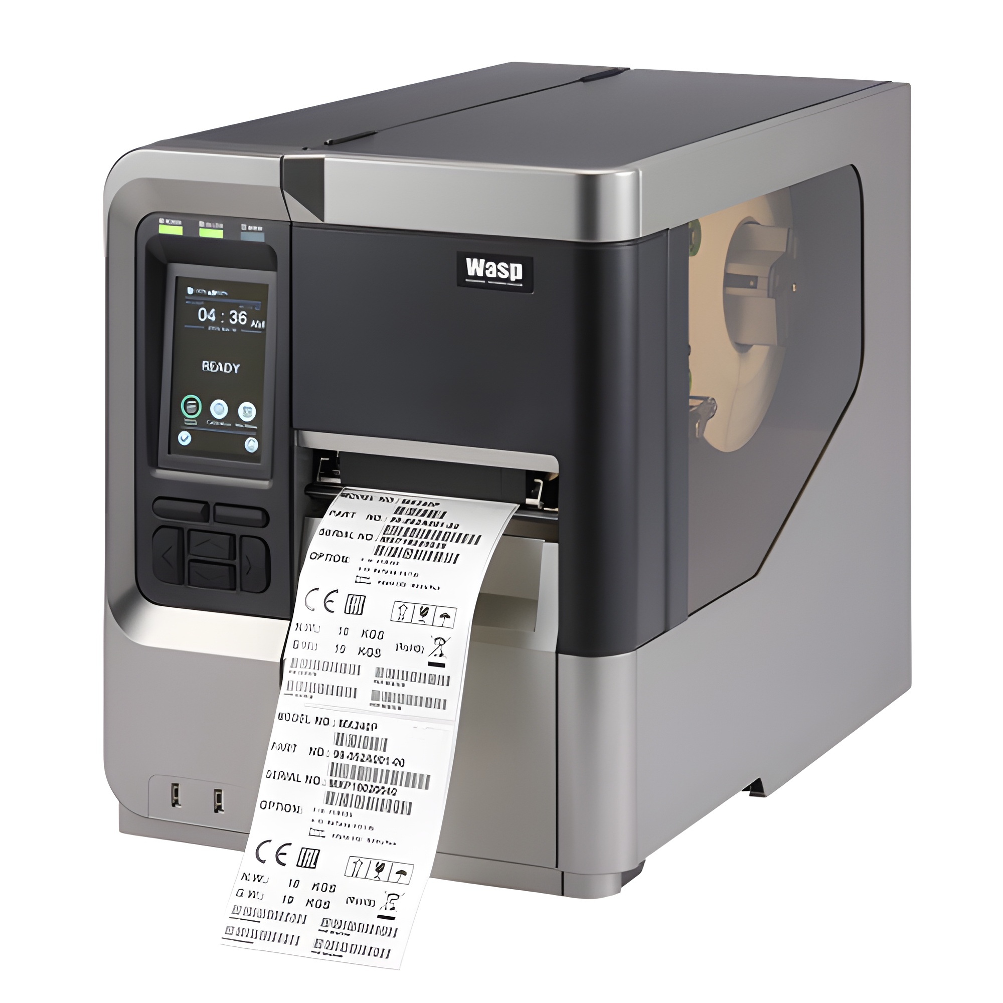 Wasp WPL618 TT Printer [203dpi, Ethernet, Touch Display] 633809003219