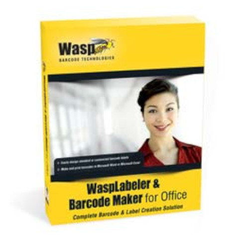 Wasp WaspLabeler & Barcode Maker for Office (5 User Licenses) E-633808105365