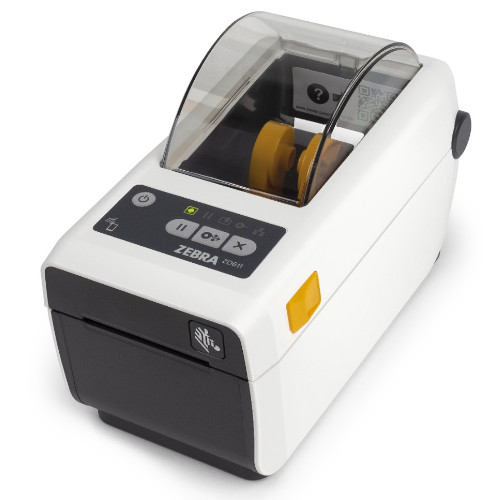 Zebra ZD611d-HC DT Printer [203dpi, Ethernet, WiFi, Dispenser, Healthcare Approved, Peeler] ZD6AH22-D11B01EZ