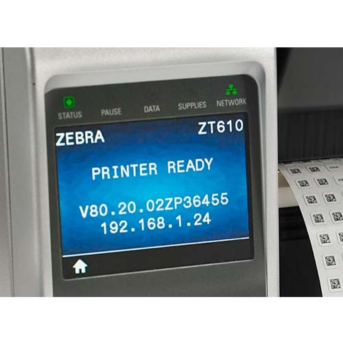 Zebra ZT610 TT Printer [203dpi, Ethernet, WiFi] ZT61042-T01A100Z