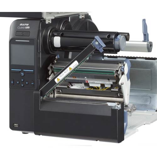 SATO CL6NX Plus TT Printer [203dpi, Ethernet, Dispenser, Rewind/Peeler] WWCLPA201