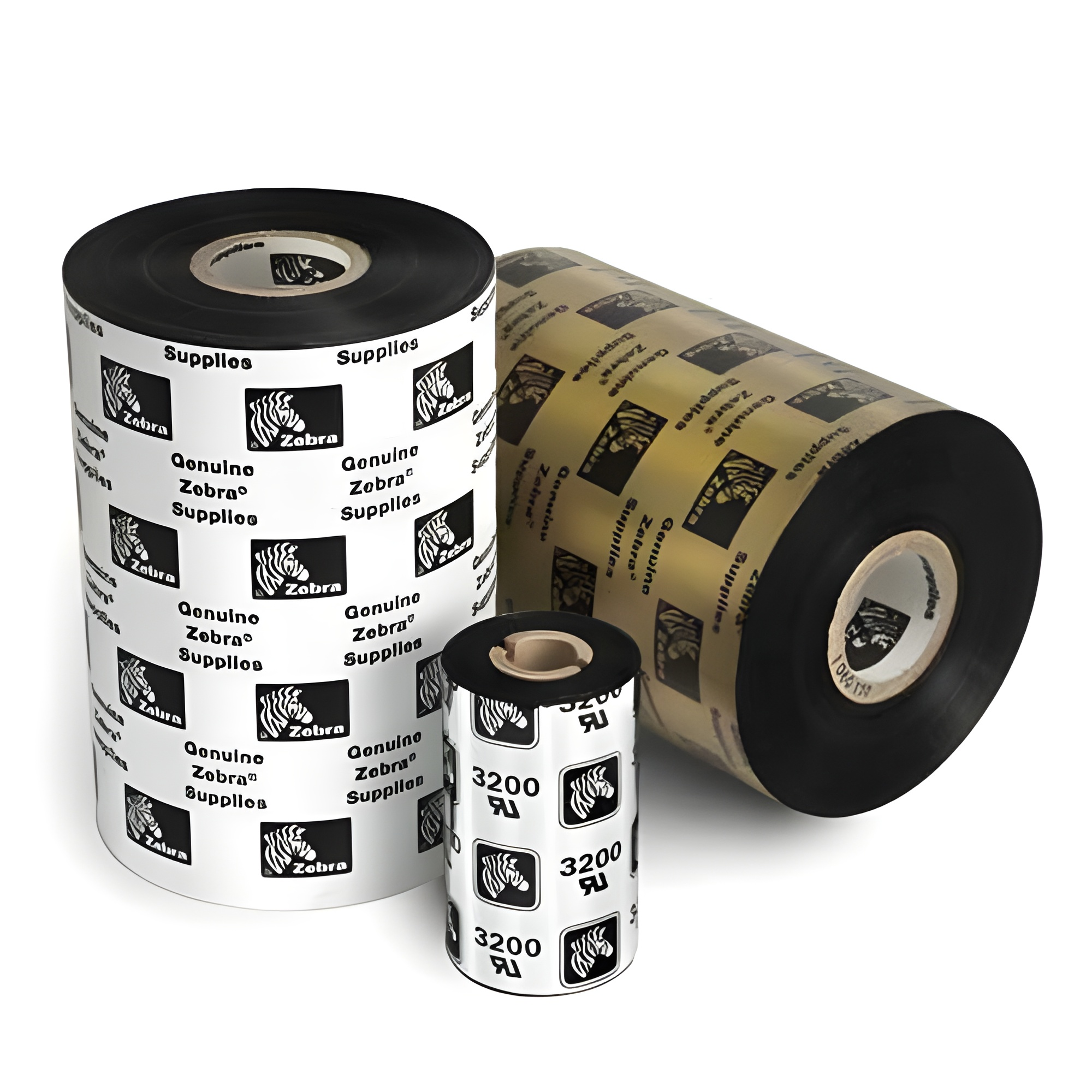 Zebra 4.3x1187ft Black Premium Wax Ribbon 800010-004