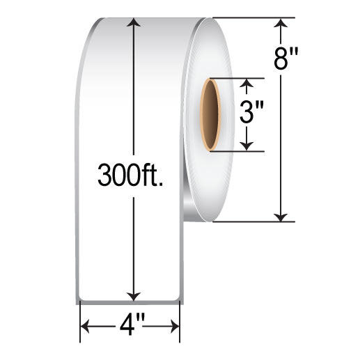 Barcodefactory 4x85'  DT Label [Premium Top Coated] DTL40085C1C752S