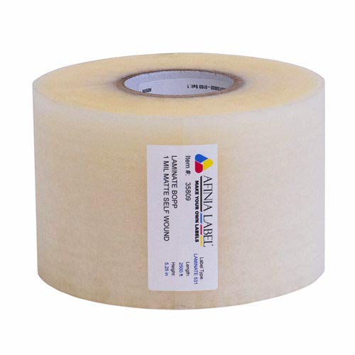 Afinia Label   Polypropylene Inkjet Label [Wound-In] 35809