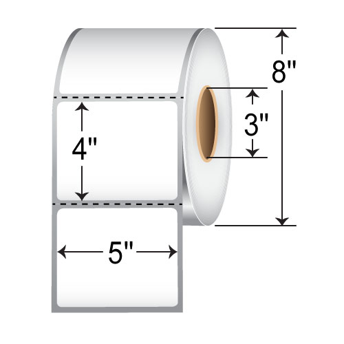 Barcodefactory 5x4  TT Label [Perforated] T0P500400P1P38G