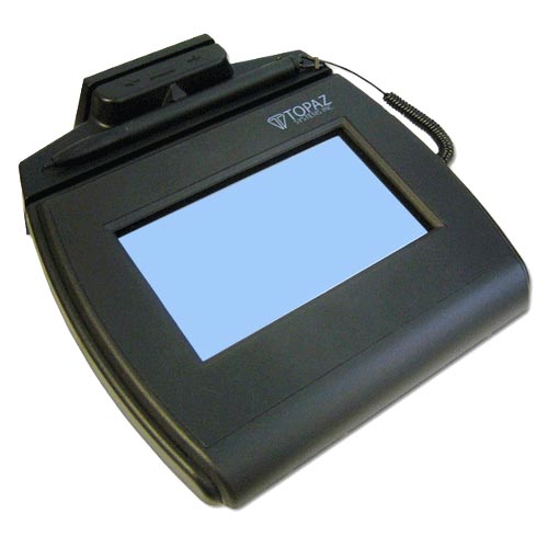 Topaz SigLite Signature Capture Terminal T-LBK750-BHSB-R