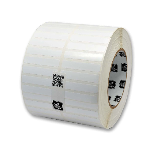 Zebra PolyPro 3000T 0.5x1.5 Polypropylene TT Label [2up, Perforated] 10023264