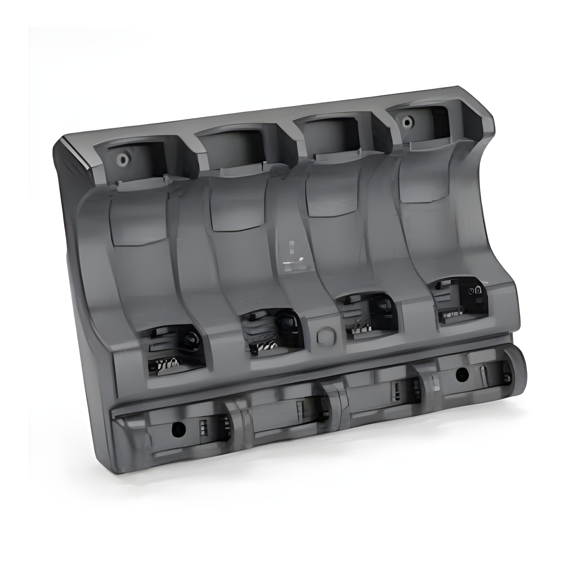 Zebra 4-Slot Cradle with Battery Charger STB2000-C40007R