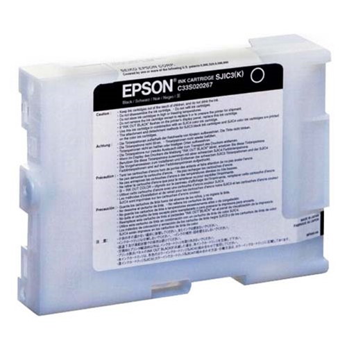 Epson Black SJIC3 Inkjet Cartridge S020267