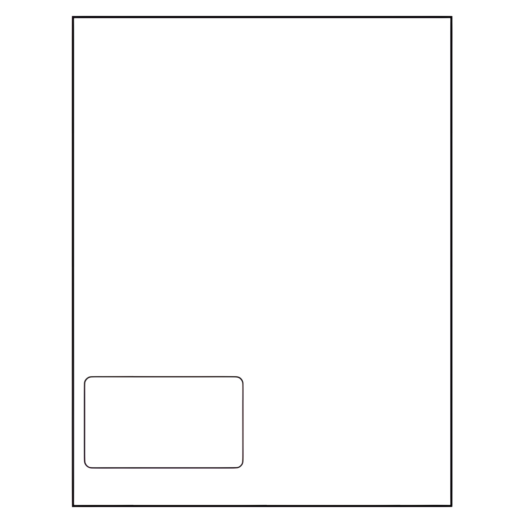 BarcodeFactory 3.5 x 2 Integrated Labels BAR-RI-35-2-1-Left
