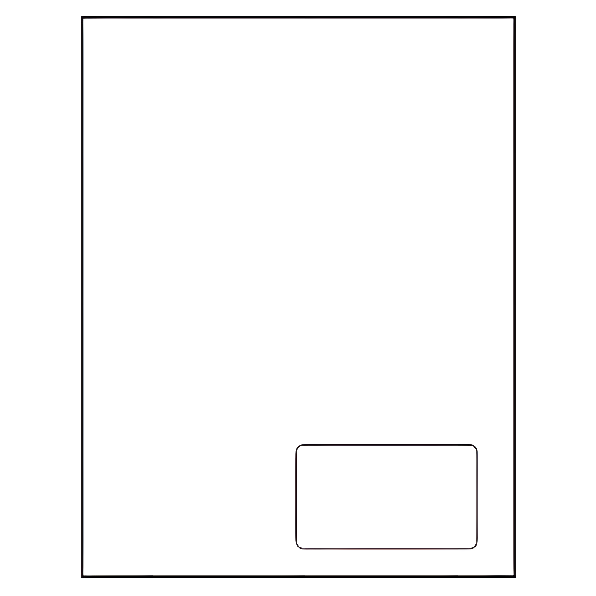 BarcodeFactory 3.5 x 2 Integrated Labels BAR-RI-35-2-1-Right