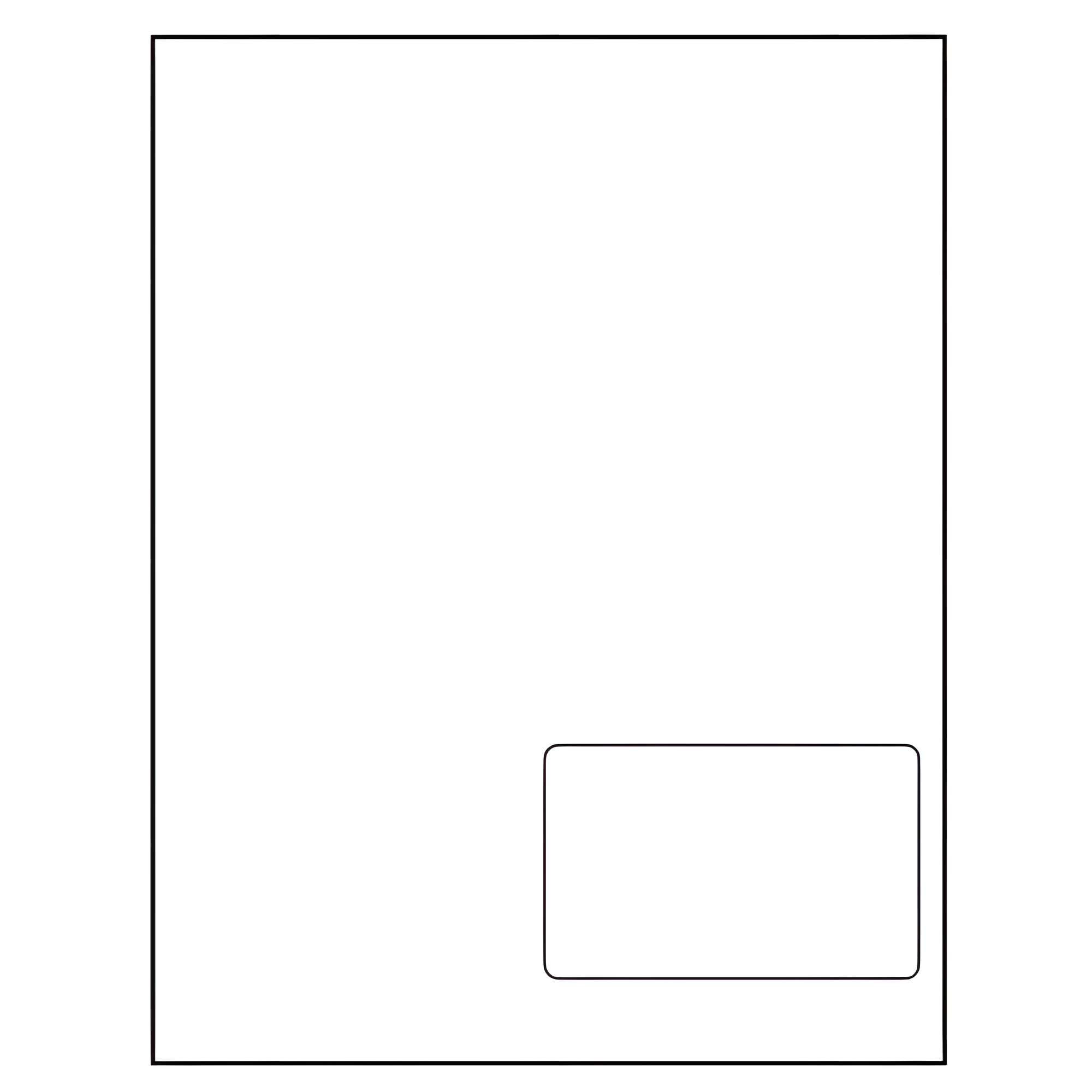 BarcodeFactory 4 x 2.5 Integrated Labels BAR-RI-4-25-1-Right
