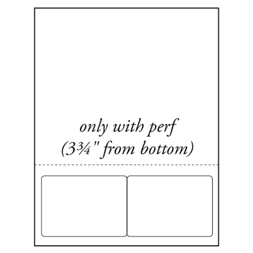 BarcodeFactory 4 x 2.875 Integrated Labels BAR-RI-4-2875-2-RC