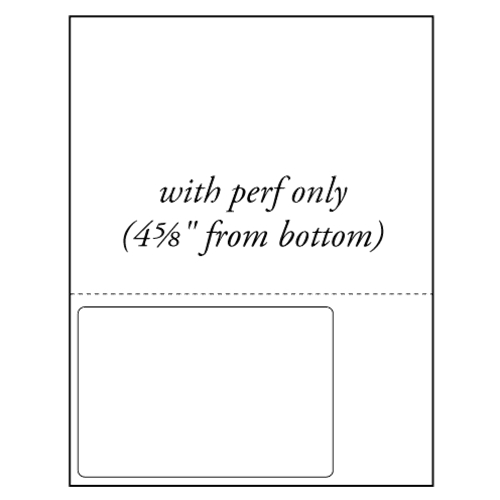 BarcodeFactory 6 x 4 Integrated Labels BAR-RI-6-4-1-Left