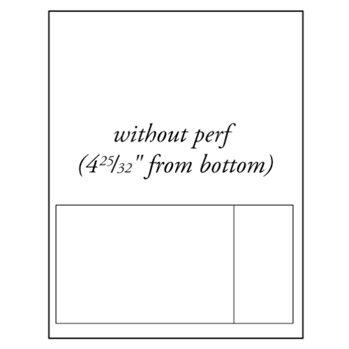 BarcodeFactory 6 & 2 x 4 Integrated Labels BAR-RI-6-2-4-2-NP