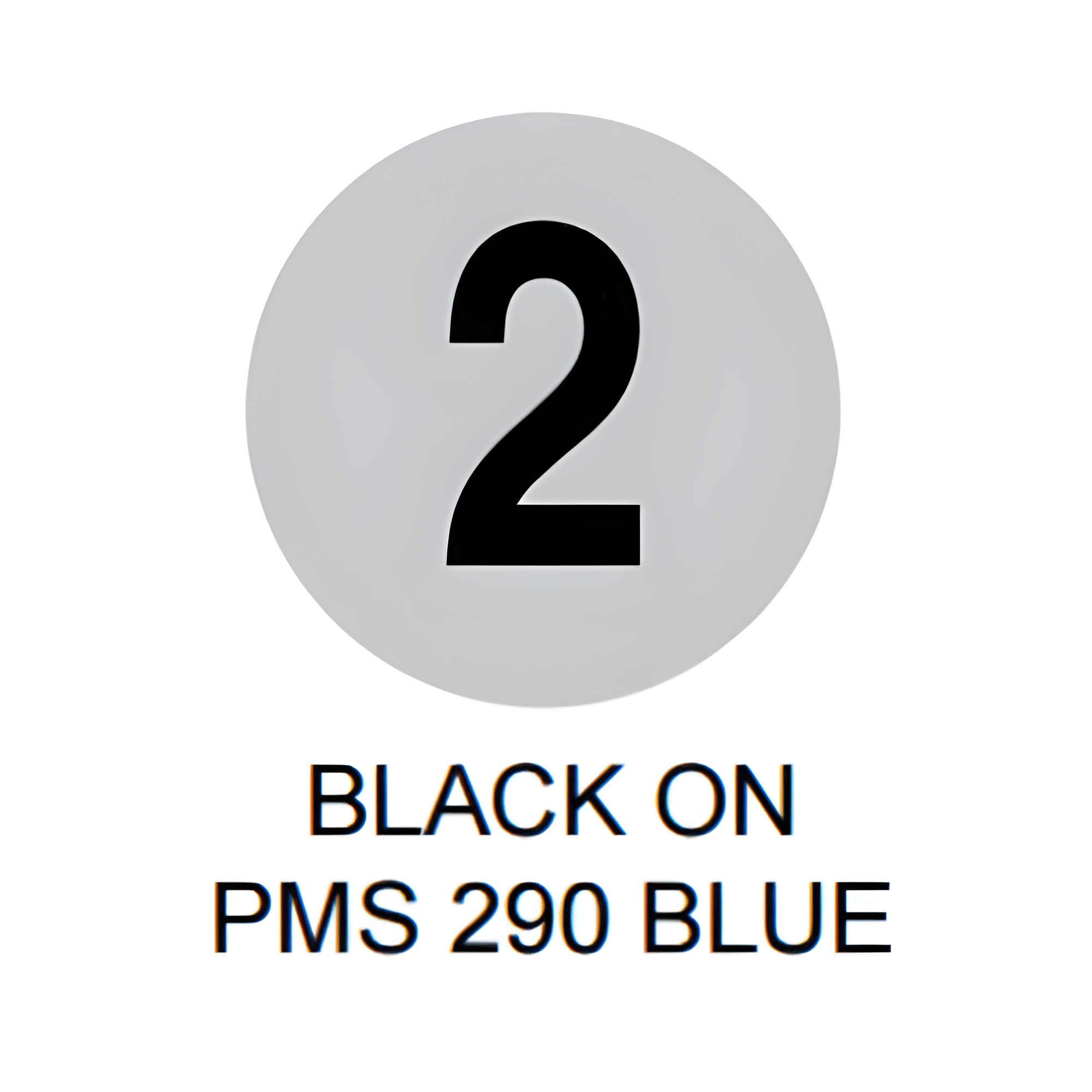 BarcodeFactory Inventory Control Labels [Non-Perforated] BAR-IP-15-CIR-2