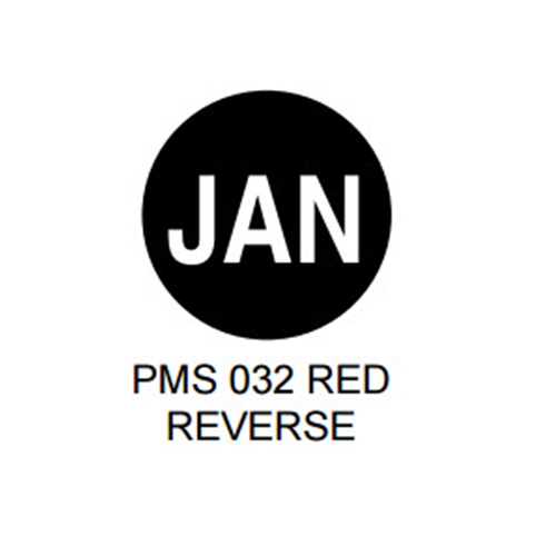 BarcodeFactory Inventory Control Labels [Non-Perforated] BAR-MP-15-CIR-JAN