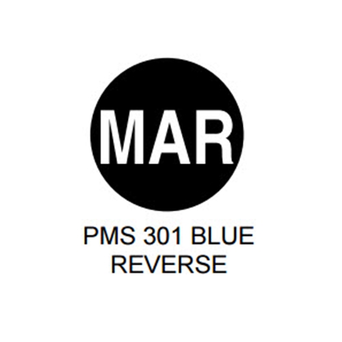 BarcodeFactory Inventory Control Labels [Non-Perforated] BAR-MP-15-CIR-MAR