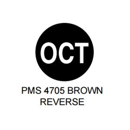 BarcodeFactory Inventory Control Labels [Non-Perforated] BAR-MP-15-CIR-OCT