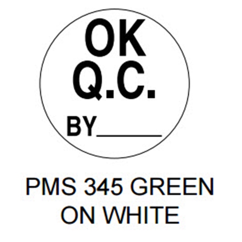 BarcodeFactory Inventory Control Labels [Non-Perforated] BAR-QC-15-CIR-03