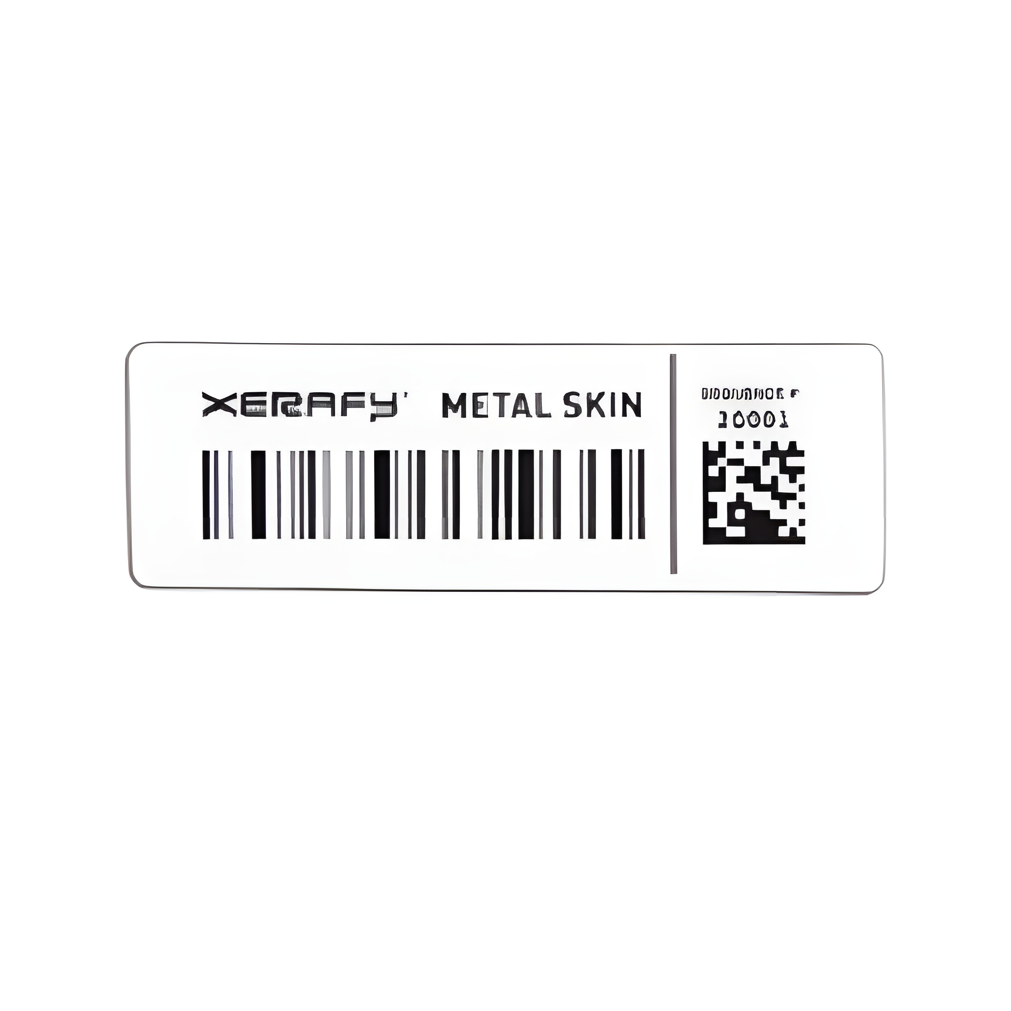 Xerafy Platinum Metal Skin Label [US Frequency] X50A1-US100-H4