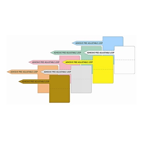 TT360POLYLAM3 Arch Crown 1 x 1.88 RatTail Tag