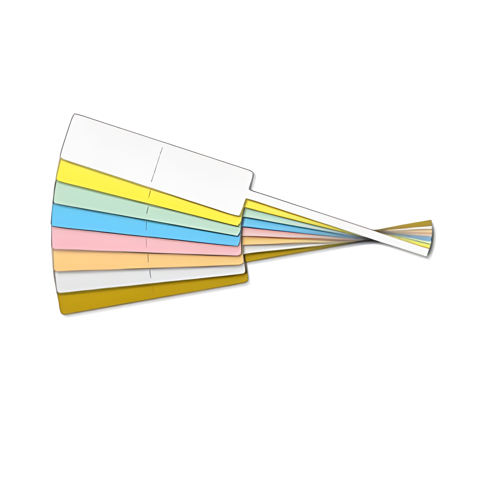 Arch Crown 0.44 x 3.56 Rat-Tail Tag TT369-POLY-1