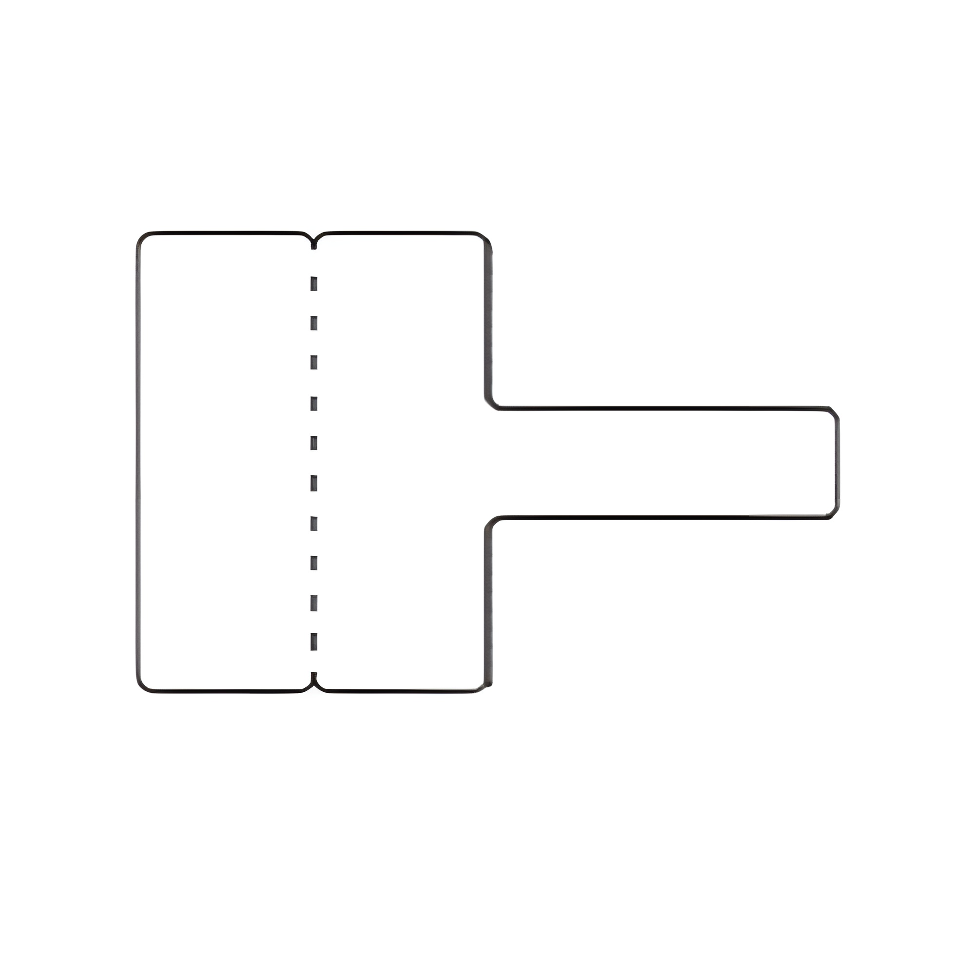 Arch Crown 1.31 x 2 Rat-Tail Tag TT368-PAPER-3