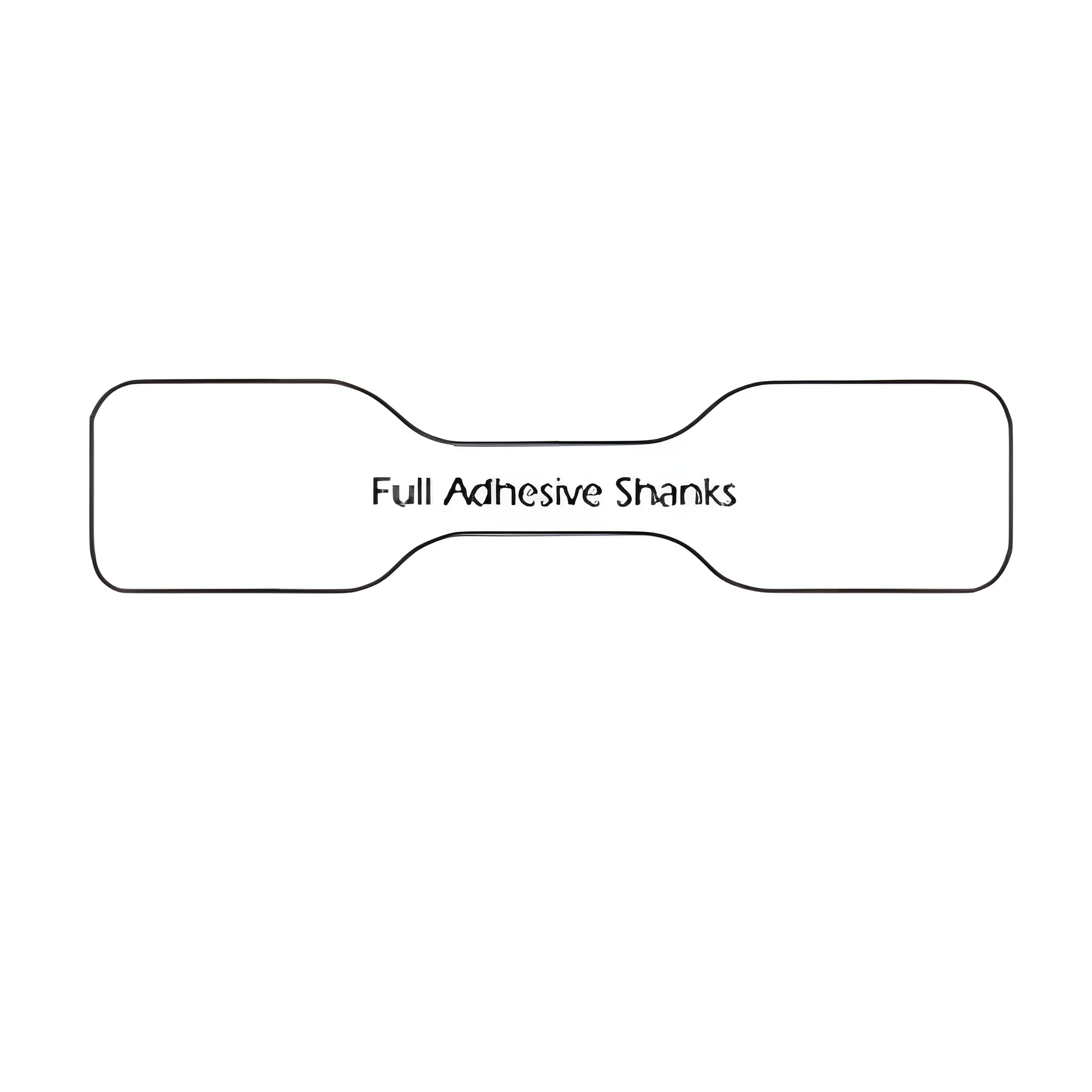 Arch Crown 0.5 x 2.19 Butterfly Tag DT397-KIM-1