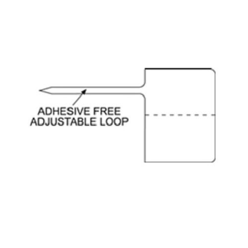 Arch Crown 1 x 1.88 Rat-Tail Tag TT380-POLY-1