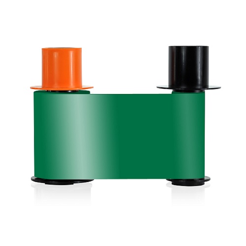 HID Global Green MonoChrome ID Card Ribbon 081748