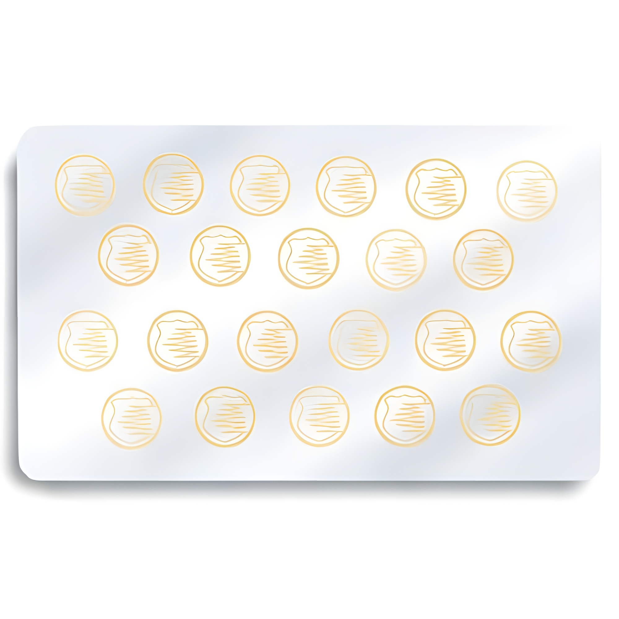 ZEBRACARD, DISCONTINUED, REFER TO 104524-120, CONSUMABLES, WHITE PREMIER PLUS TRANSLUCENT EMBEDDED HOLOGRAM AUTHENTIC CR-80 30 MIL CARD, 500 CARDS PER BOX, PRICED PER BOX