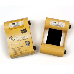 ZEBRACARD, CONSUMABLES, KDO TRUE COLOURS IX SERIES COLOR RIBBON, ZXP SERIES 3 COMPATIBLE, 500 IMAGES PER ROLL, PRICED PER ROLL