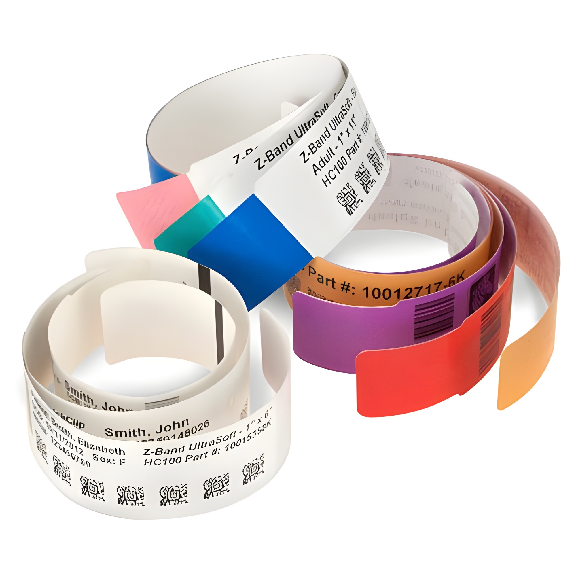 Zebra Z-Band UltraSoft Wristbands 10033832K