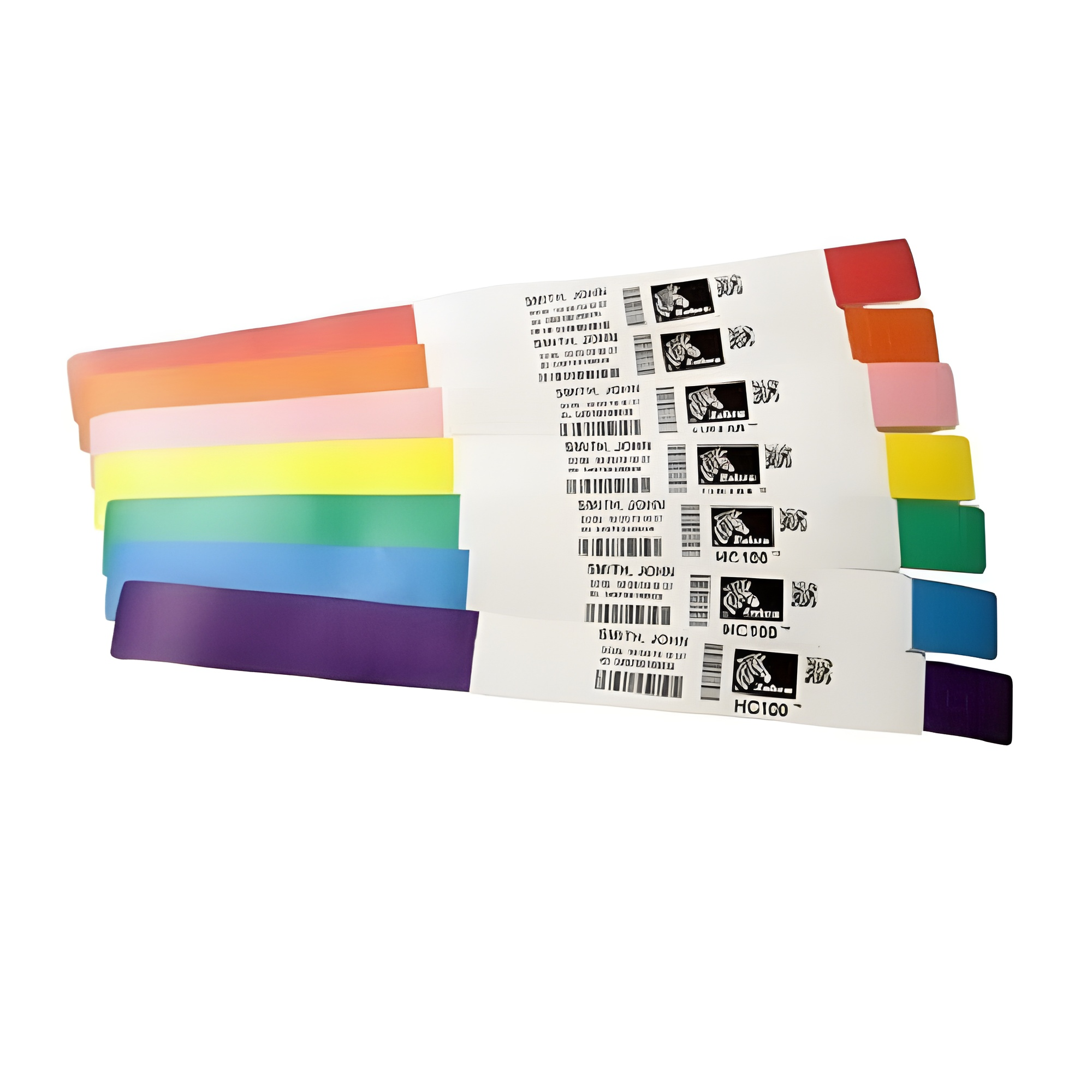 Zebra Z-Band Fun 1x10 Wristbands [Yellow] 10012712-2