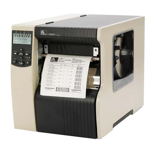 Zebra TT Printer [203dpi, Ethernet, Rewind/Peeler] 172-851-00200
