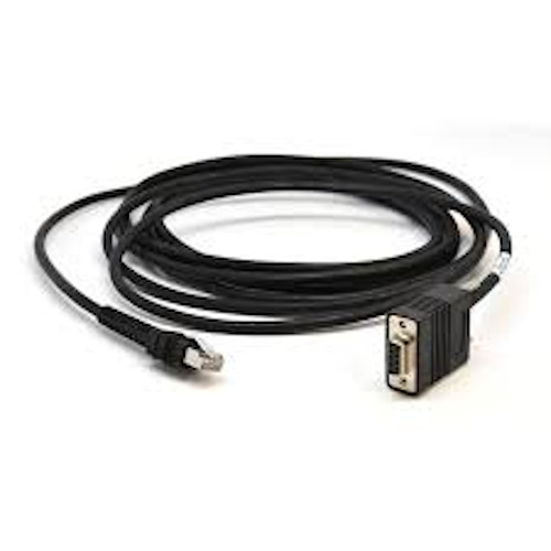 Zebra 15 Foot Straight RS232 Cable CBA-R21-S15PAR